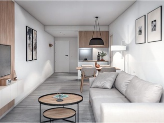 Venta. Departamento 2 ambientes, 1 dormitorio - Monet 32. Sarmiento 1500. Unidad 01-05